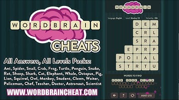 WordBrain Monkey 10 Cheats | WordBrain Cheats | Monkey 10 Answer