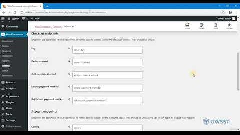5  Advanced Settings in WooCommerce