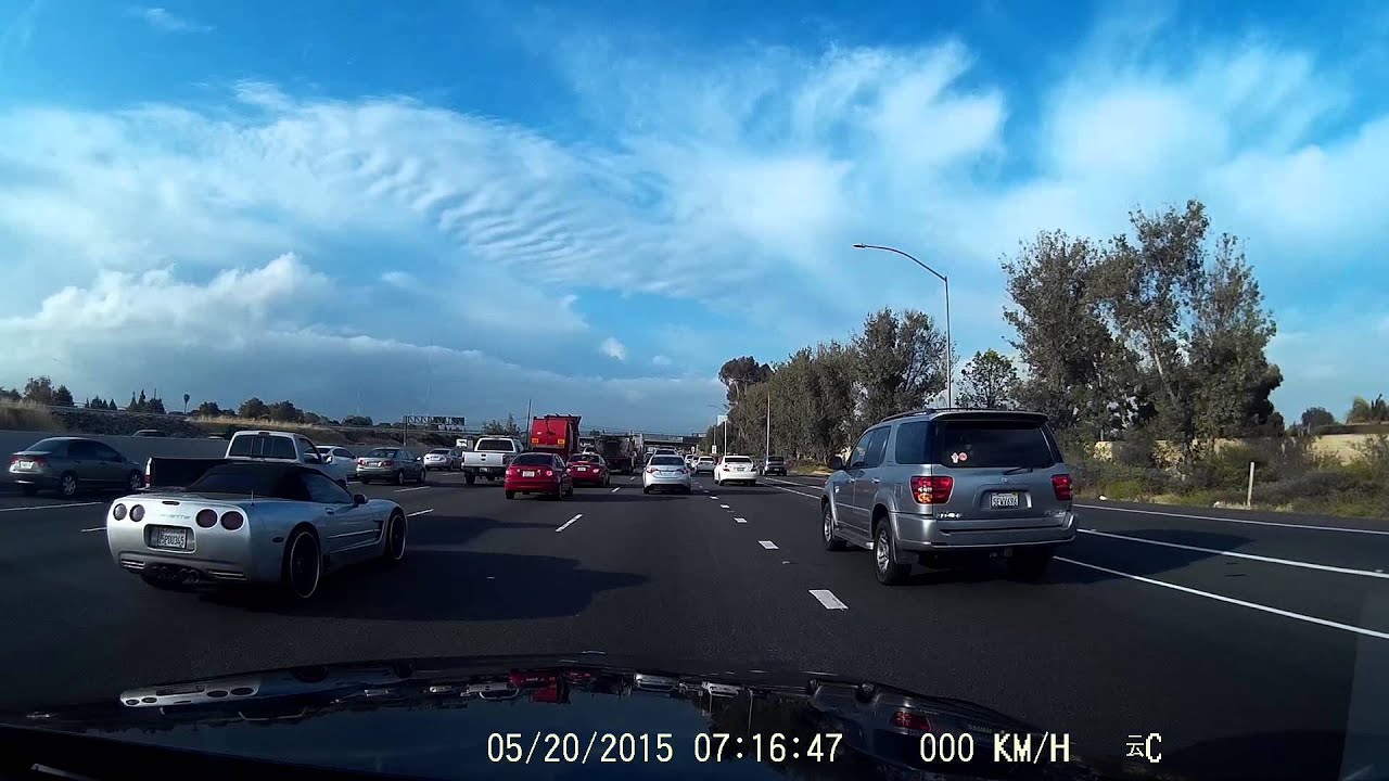 Dash Cam 710 South. Los Angeles