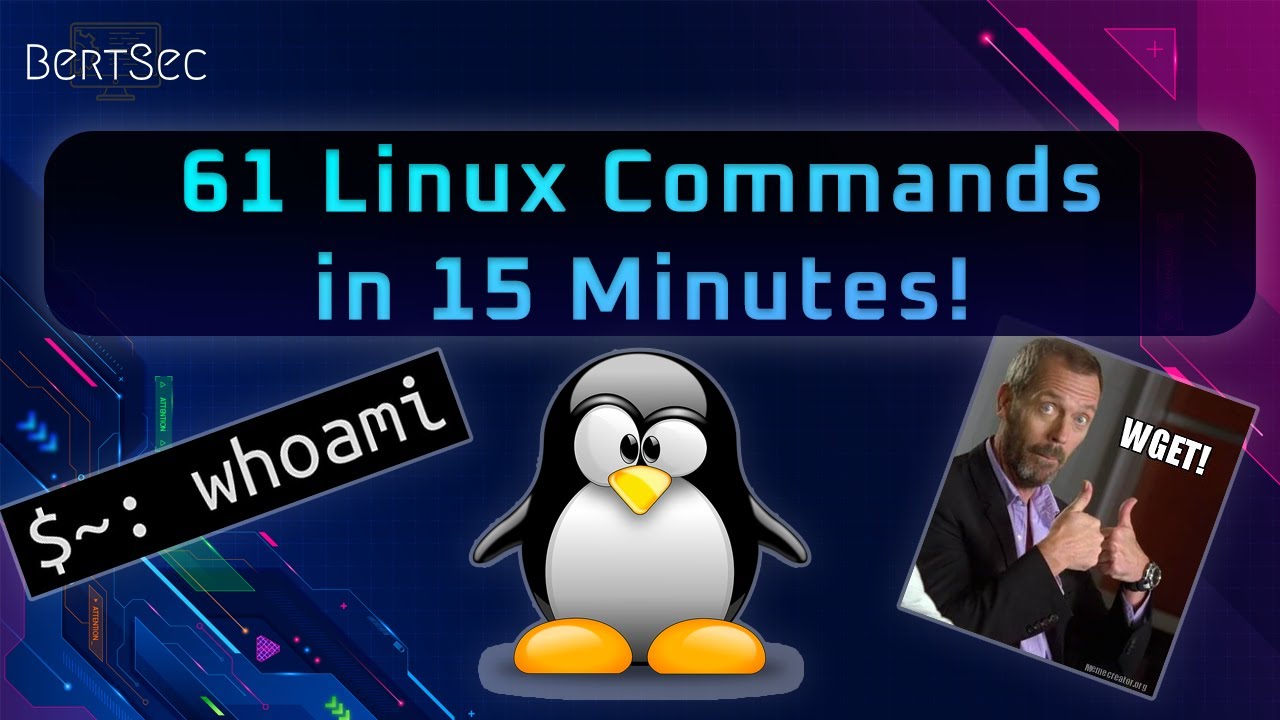 61 Linux Commands you NEED to know (in 15 minutes) - YouTube