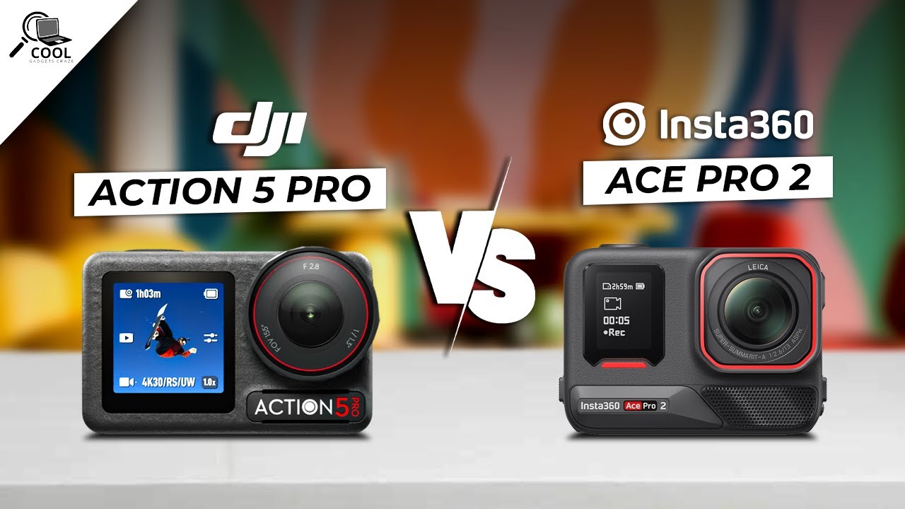Insta360 Ace Pro 2 vs DJI Action 5 Pro - Ultimate Performance
