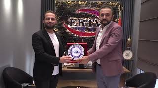 Tvsenden Ertvye Destek. Evli̇yaoğlu, Geçmi̇ş Olsun Di̇lekleri̇ni̇ İleterek Yaşanan Saldiriyi Kinadi