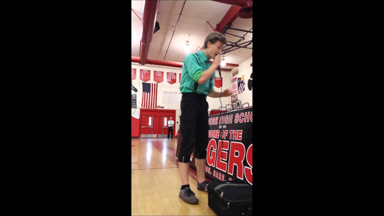 Page Cardoza live @EHS (all school awards 2015)