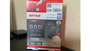 Portable SSD Highspeeds terjangkau | Buffalo SSD-PGM960U3-B