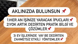 Ev Işlerinde Sizi Yormayan Temizlik Hileleri Hayat Kurtaran Pratik Bilgiler Şaşırtıcı Temizlik
