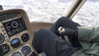 Cabri G2 Helicopter Winter Ride