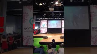 Snake Invades Gamescom early - funny Moment joke - Cosplay Snake MGS3 not Delta - FB trailer shorts