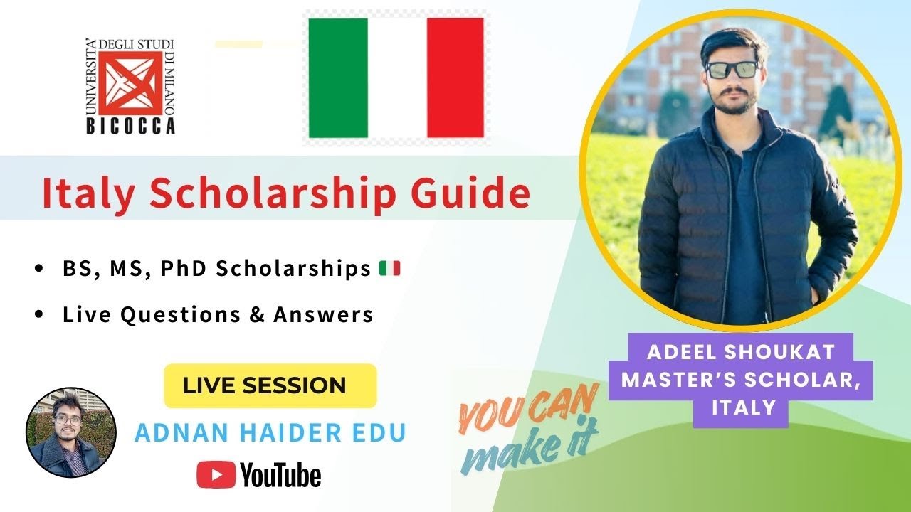 Free Study in Italy 🇮🇹 - Complete Guide | Scholarships, Admission, Visa Process and Beyond 