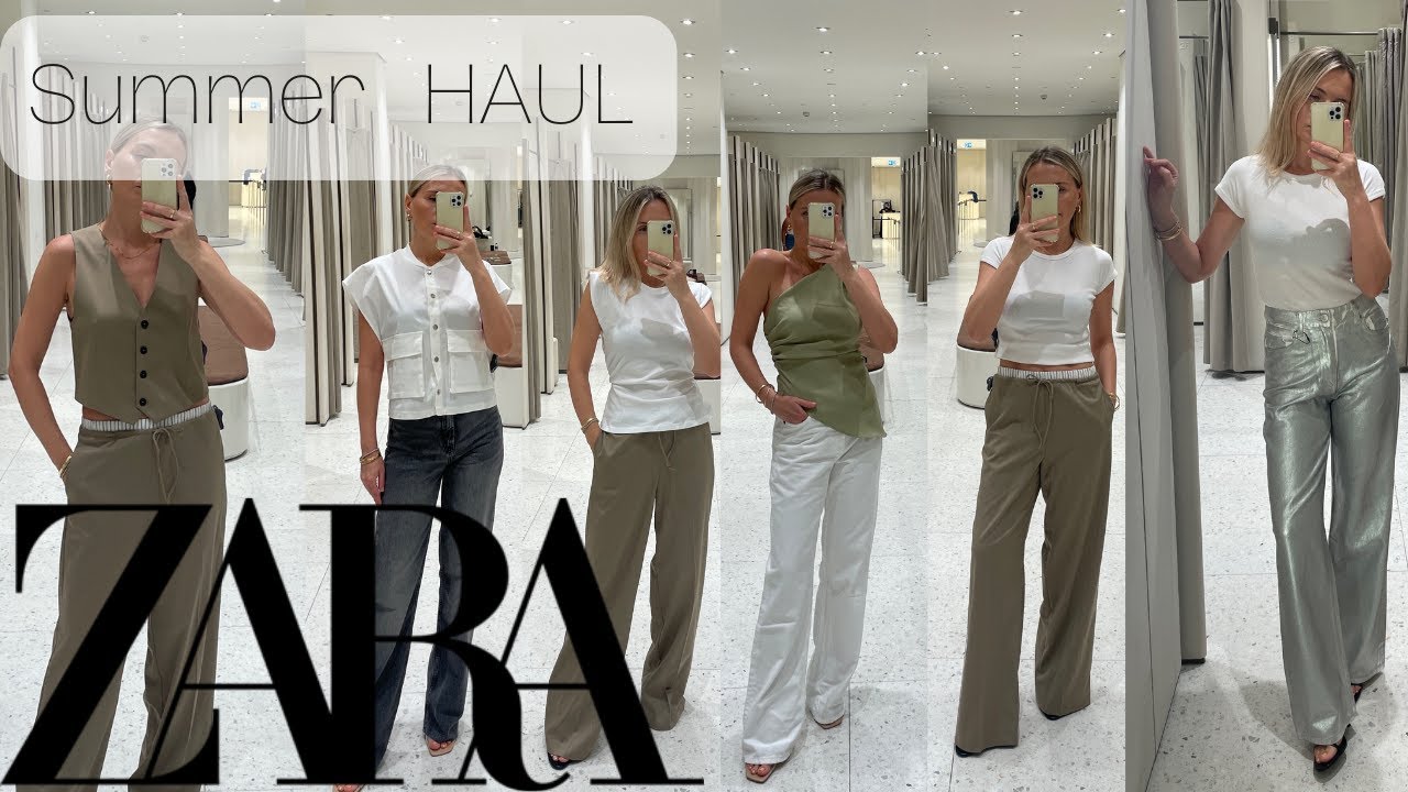 Big Zara Haul *Spring-Summer Ready to wear Outfit Ideas* 