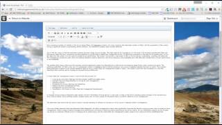 How to add a blog post to your Concrete5 Website