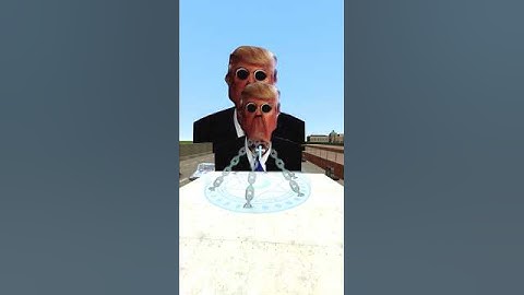 Ungalia And Donald Trunga Chasing On Road Nextbots Gmod