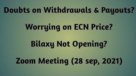 Withdrawals & Payouts in E-Oracle/ECN/ Bilaxy/Templewallet