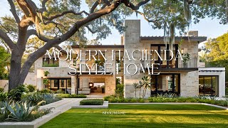 Modern Hacienda-style Home with Secluded Courtyard & Wabi-Sabi Tranquility