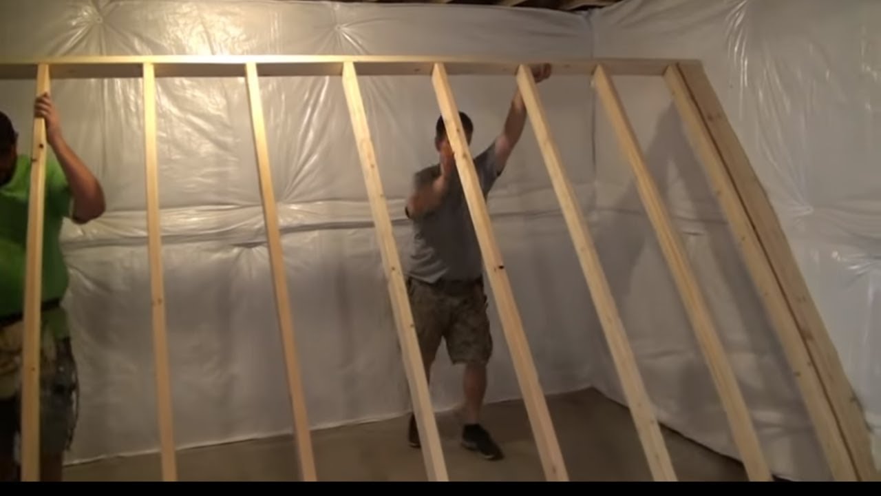 Basement Finishing Project Before During After (NO MUSIC VERSION ...