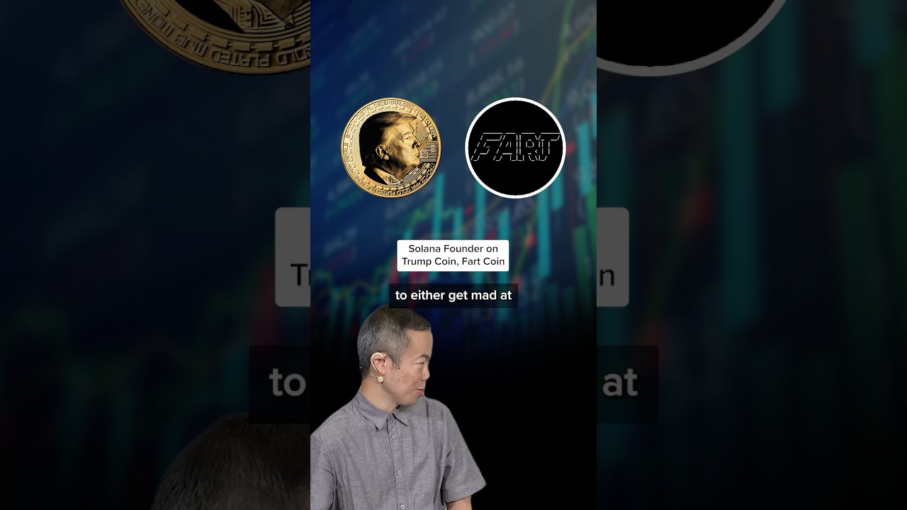 Solana Founder on Trump Coin, Fart Coin - YouTube