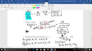 Math 136 Final Review Part 3