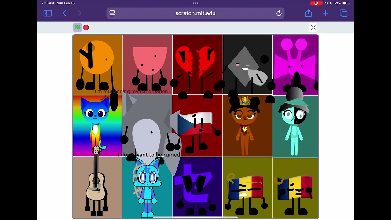 Free Sprites Band 1 - 15 But Ruined