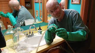 Sanitizing Auto Siphon And Bottling Wand For Racking Mead Or Bottling