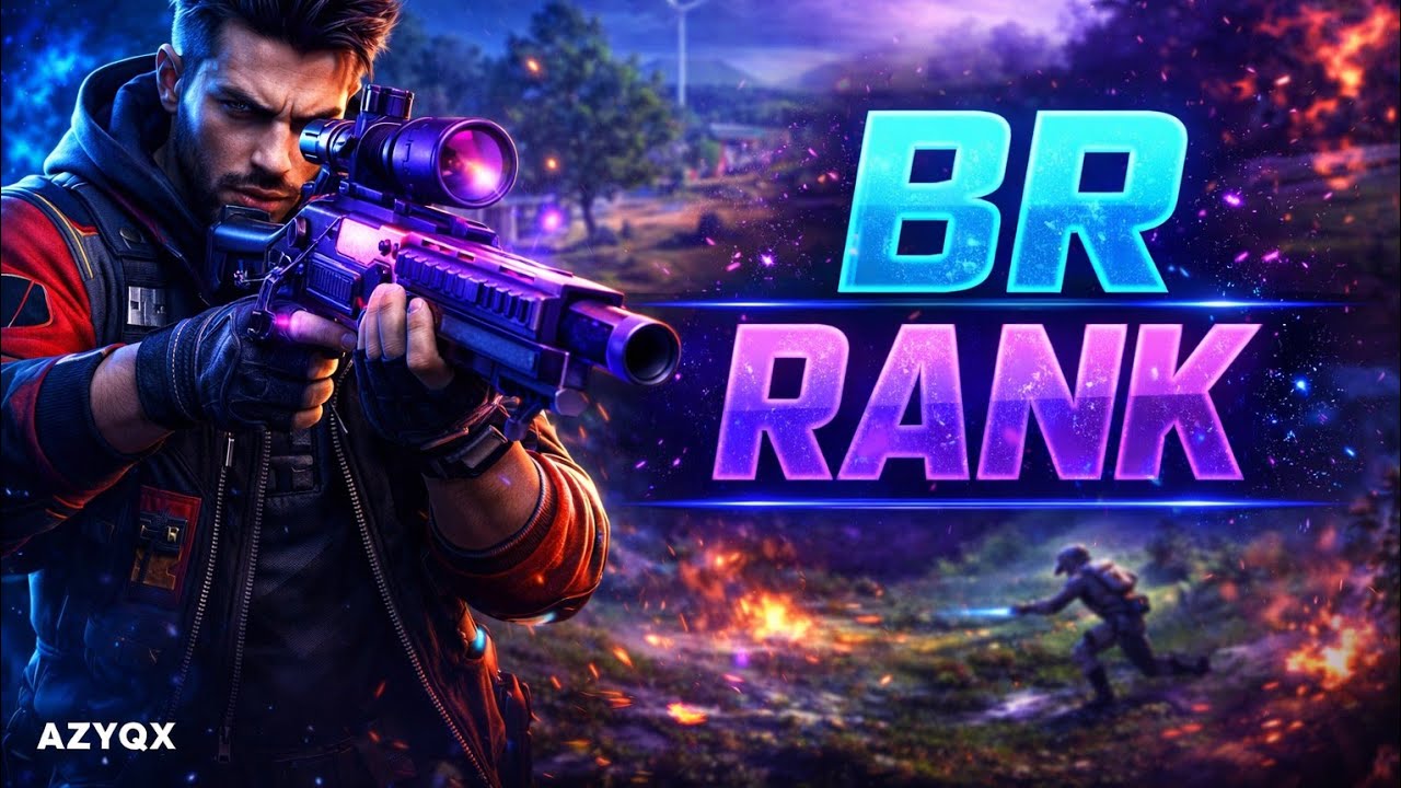 Free Fire BR Rank gameplay.No commentary