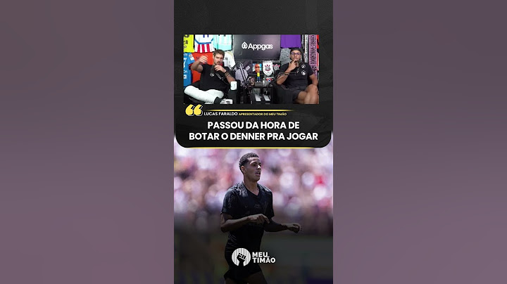 DENNER MERECE OPORTUNIDADES NO TIME PROFISSIONAL DO CORINTHIANS?