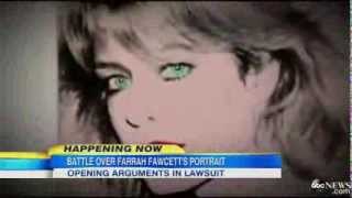 Ryan O'Neal in Court Battle for Farrah Fawcett Portraits