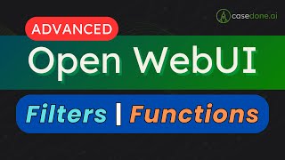 Open WebUI-Filters and Functions with Demo for Beginners and Advance Users
