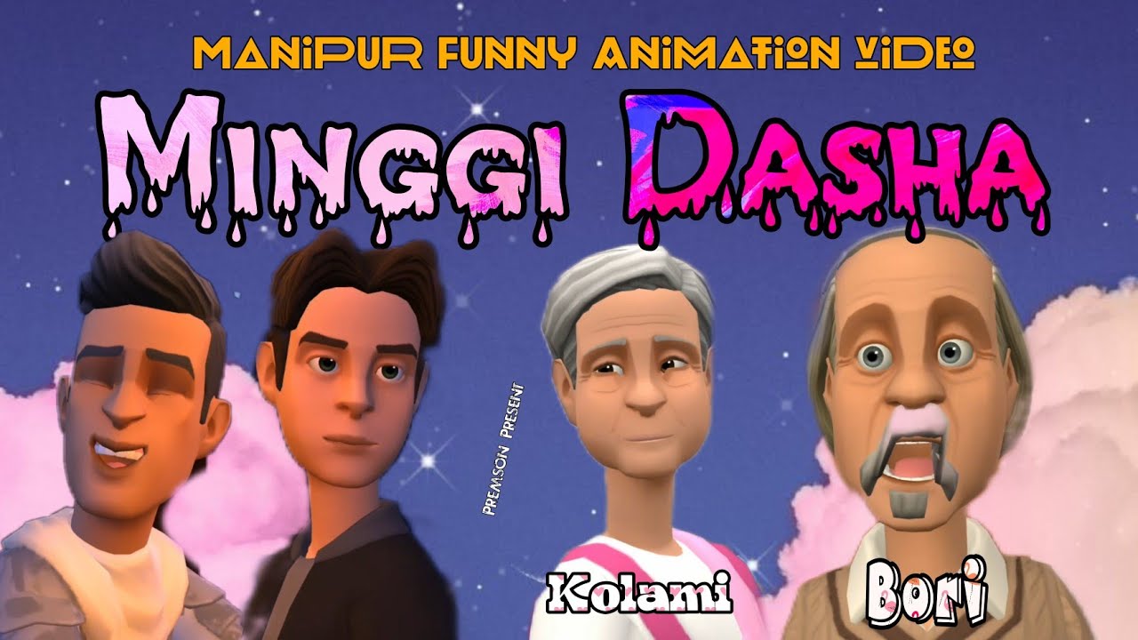 Minggi Dasha || Manipuri Funny Animation video || Cartoon Video - YouTube
