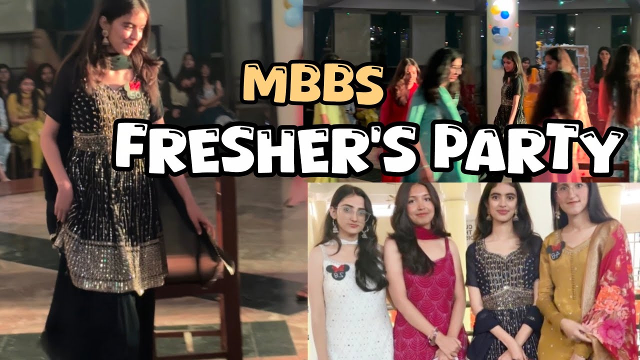 MBBS freshers party 💃✨ | Dance + Fun Games + Ramp Walk😍