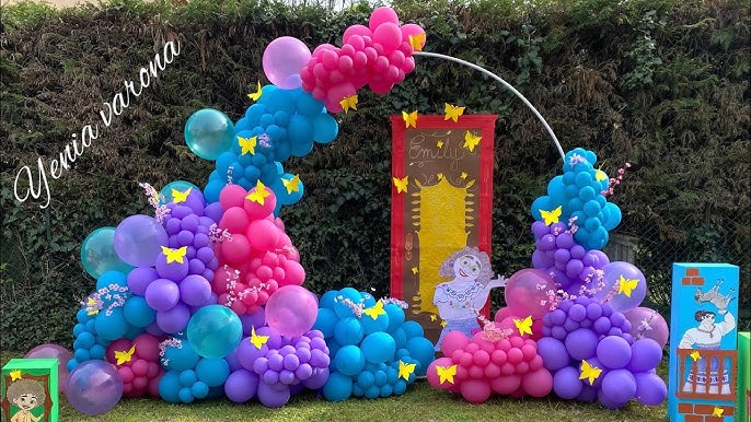Stitch Balloon  Decoraciones hawaianas de fiesta, Globos, Decoracion  fiesta cumpleaños