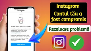 Remediere Problemă Instagram Cu Contul Tău Compromis Problemă Cu Schimbarea Parolei Instagram