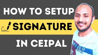 How to set up signature in CEIPAL for US Recruiters | CEIPAL Training | @usitrecruit screenshot 5