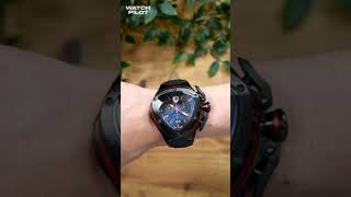 Tonino Lamborghini T9XA Men's Black Spyder X Chronograph Watch Unboxing 🔥 Watch Pilot #Shorts