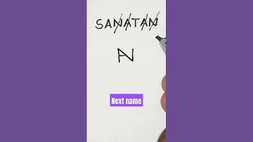 # SANATAN name logo # Design # Next name #shorts # By Rajbir