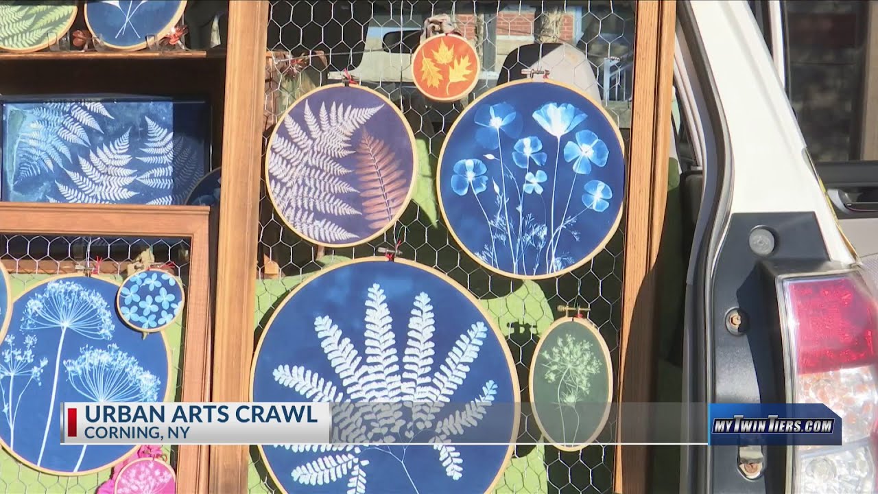 Artists' trunk show tonight in Corning