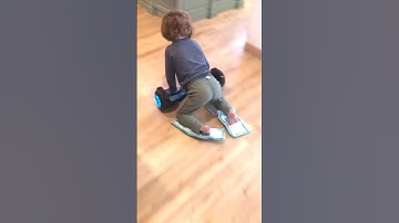 Why you should ride Hoverboards in your house #shorts #hoverboard #funnykids