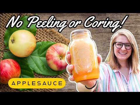 How To Make & Can Homemade Applesauce!