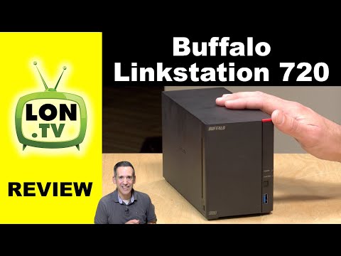 BUFFALO LnkStaton 720 4TB 2-Bay Home Offce Prvate Cloud Data