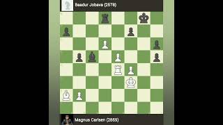 Magnus Carlsen 2859 Vs Baadur Jobava 2578 10titled Tuesday Blitz January 03 Early 2023