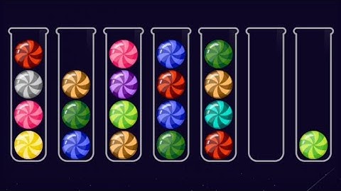 Ball Sort Puzzle Full Screen Gameplay (level 117) #games #gamesworld #puzzlegame