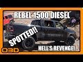 Dodge rebel ram 1500 diesel testing at hells revenge in moab utah  off road spy