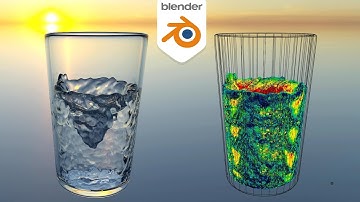 Creëer een realistische waterwerveling | Blender 4.4 vloeistofsimulatie-tutorial