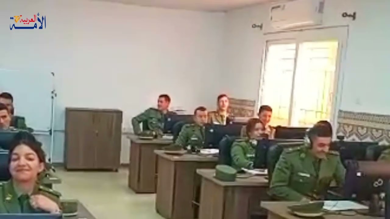 الجيش الجزائري : استعراض المدرسة العليا للإدارة العسكرية