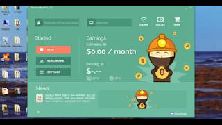 Free mining software for pc/computer Earn huge bitcoin in english tutorial screenshot 5