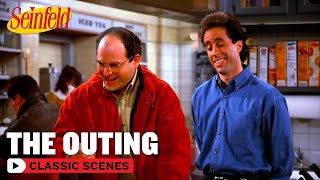 George Pretends To Be Gay | The Outing | Seinfeld