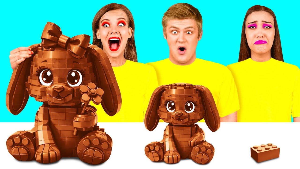 تحدي لوحة كبيرة أو متوسطة أو صغيرة | مواقف مضحكة في المطبخ DaGaDa Challenge