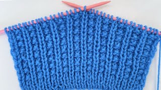 KNITTING STITCH EASY STEP BY STEP