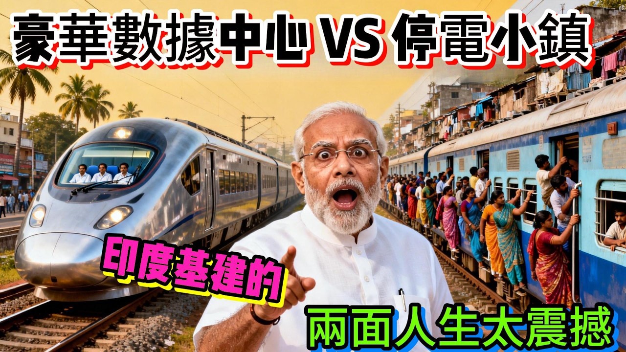 豪華數據中心 VS 停電小鎮，印度基建的兩面人生太震撼