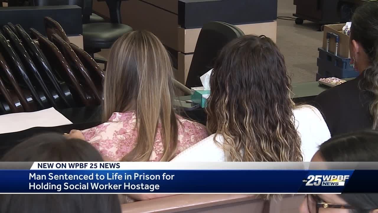 Man sentenced to life in prison for holding social worker hostage - YouTube