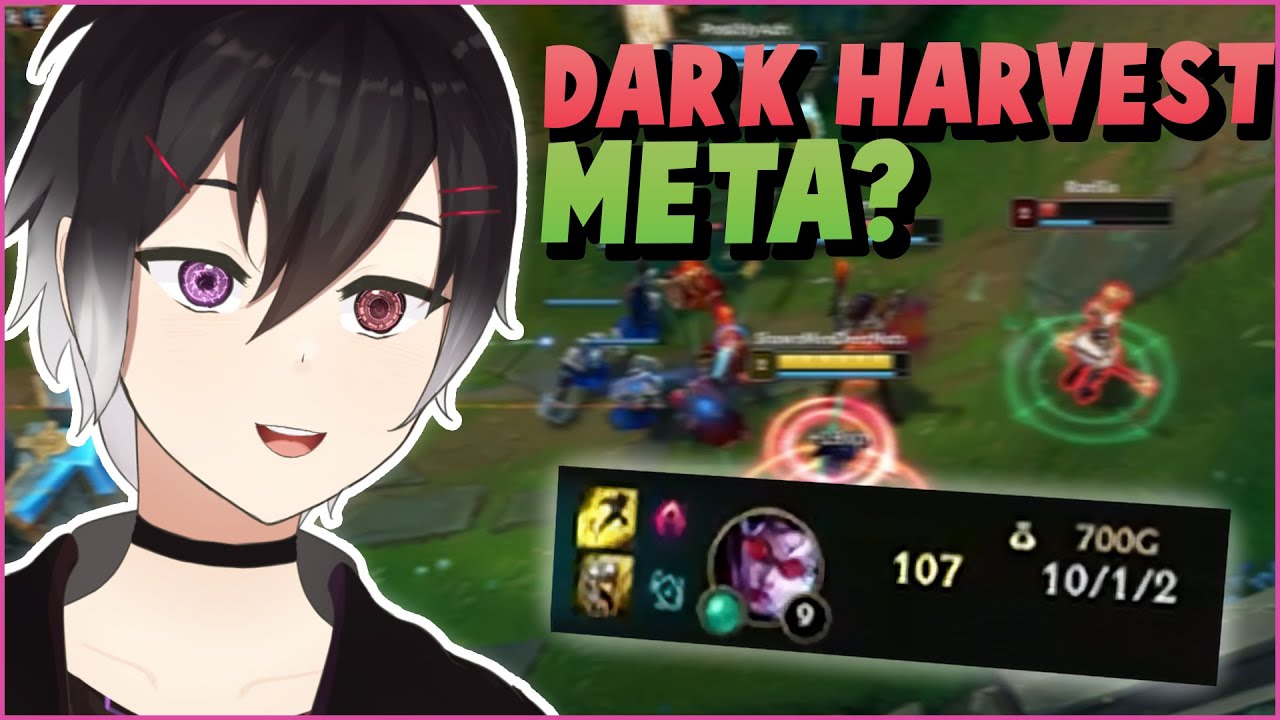 I accidentally locked in Dark Harvest Vayne