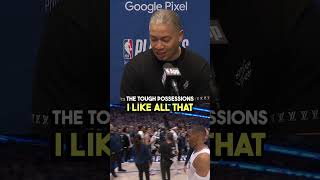 Ty Lue on the physicality in Game 3 vs. the Mavericks #shorts